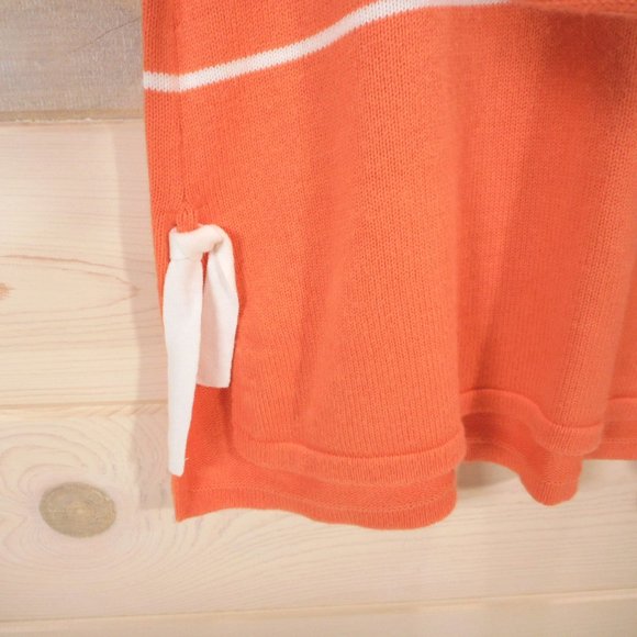 J Jill Women's Size L Tall Sweater Round Neck Long Sleeve Pumpkin Orange - Picture 3 of 8